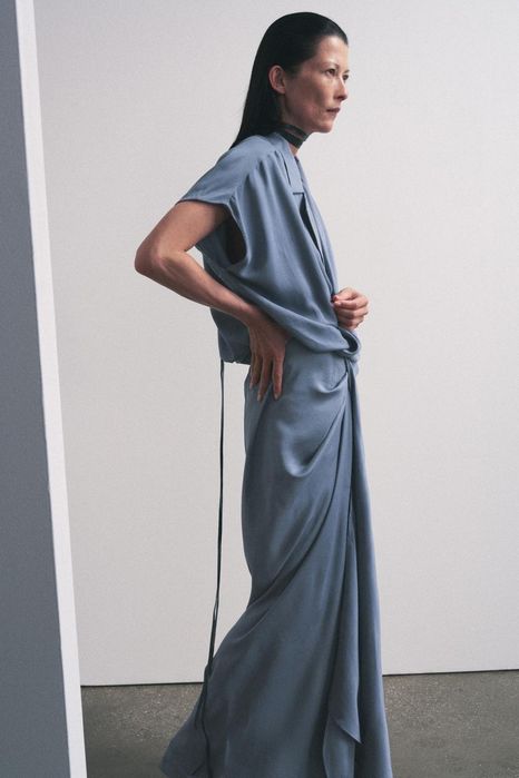 Rochie satinata Zara limited edition