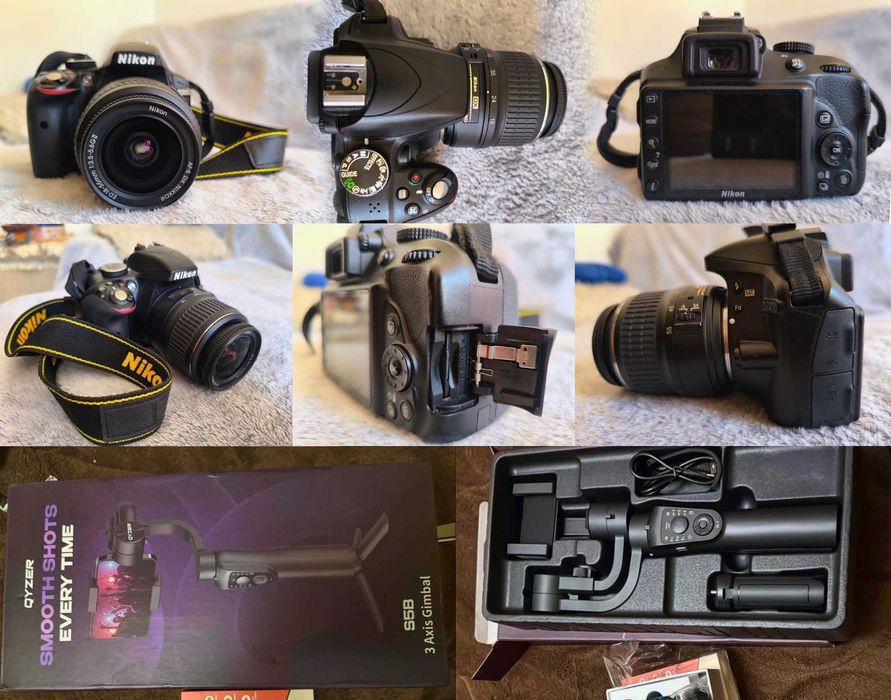 Kit Nikon D3300 cu Gimball pe 3 axe