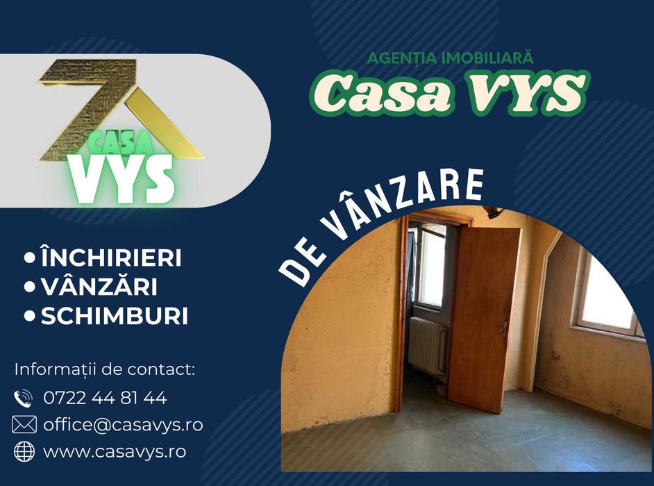 Apartament 2 Camere, nedecomandat, Zona Nord - 55,000 EUR Negociabil