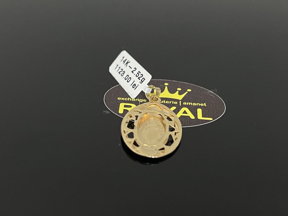 Bijuteria Royal CB: Pandant aur 14k 2,52gr