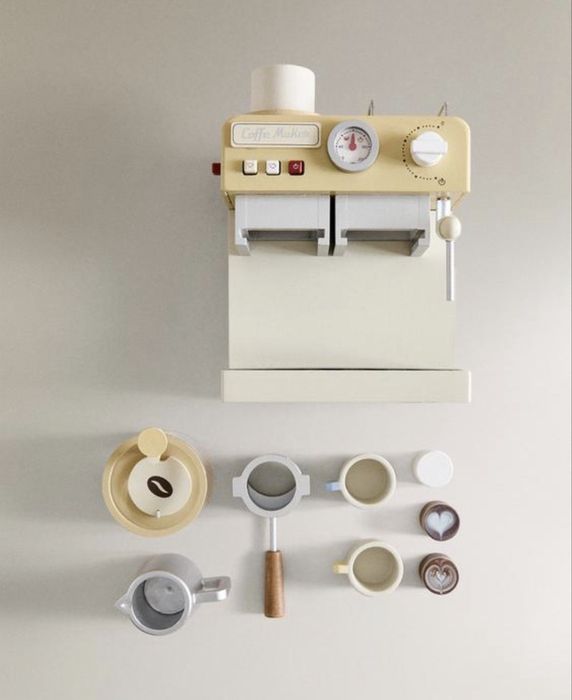 Cafetiera jucarie lemn Zara Home
