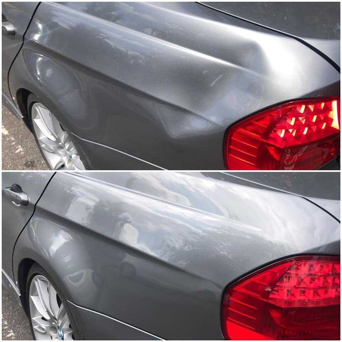 Премахване на следи от градушка  без пребоядисване ПДР .