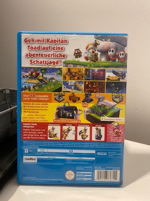 Wii U Captain treasure toad