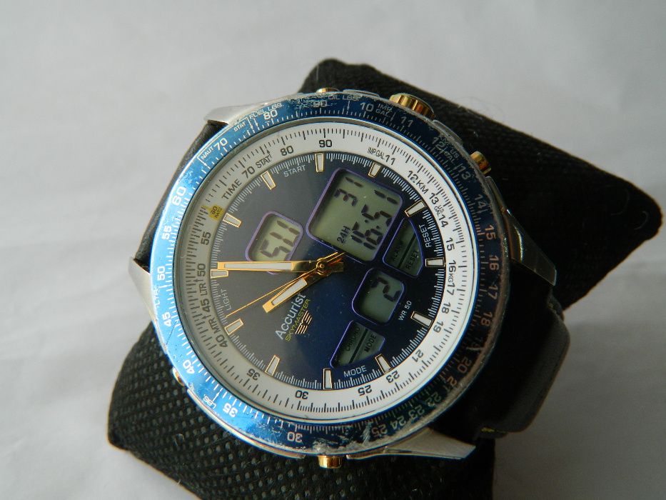 Ceas barbatesc ACCURIST Skymaster , chrono cod A3