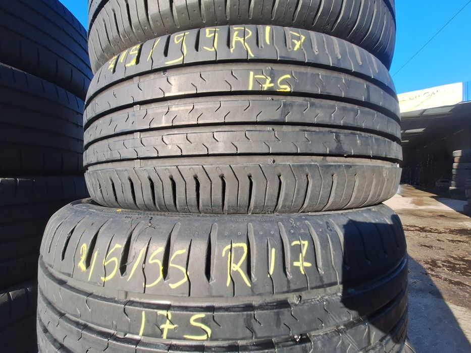 4 anvelope 215/55r17 Continental 2019 Montaj Gratuit
