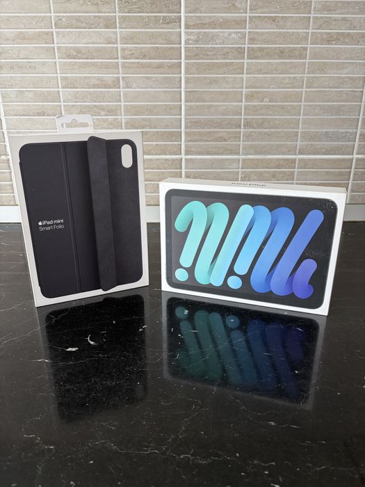 Ipad mini 7 (A17pro) 256GB + Husa folio case SIGILATE