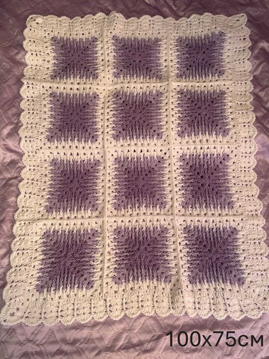 Ръчно изплетени детски пелени