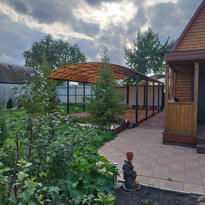 Изготовление навесов беседок