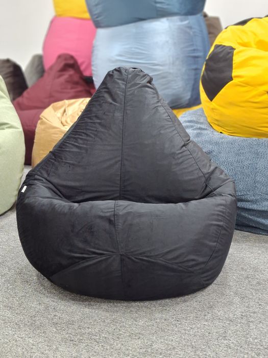 Кресло мешок от The NOM, бин бэг, оригинал наполнителя, сервис