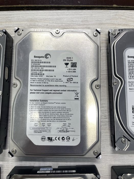 HDD western, segate, samsung original 320 gb