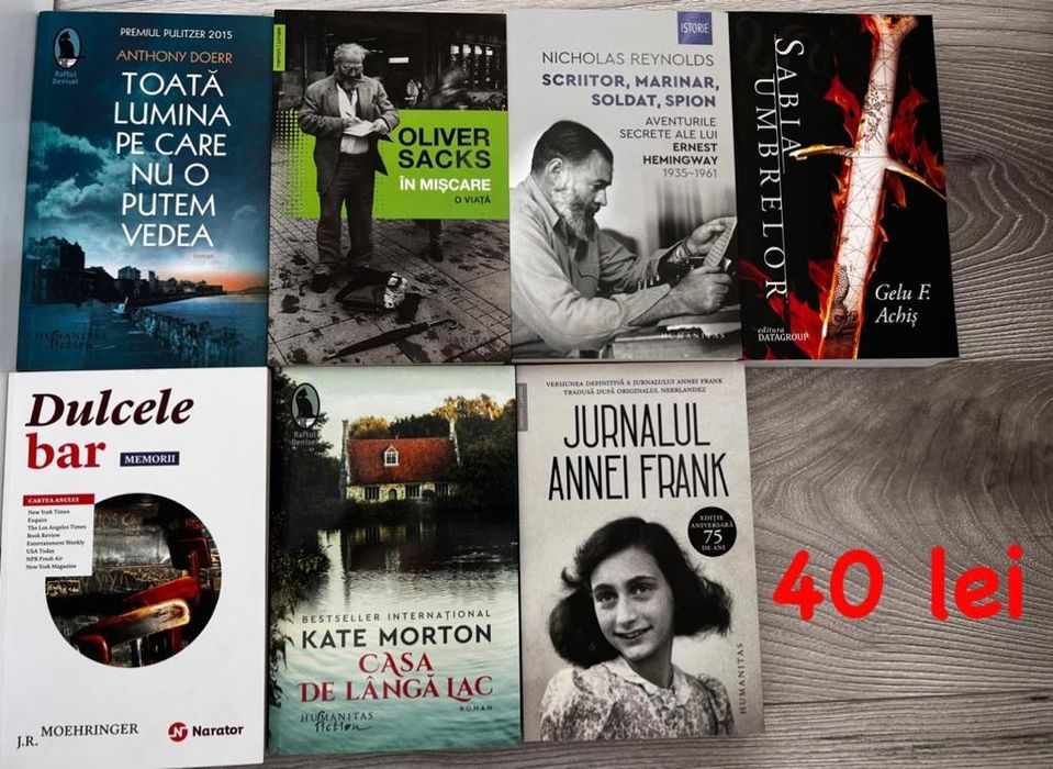 Cărți noi de vânzare