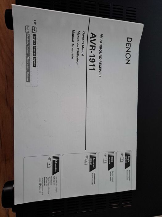 AV-ресивър Denon AVR-1911