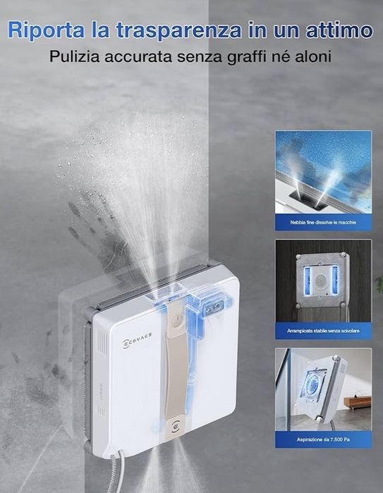 Robot de curățat geamuri ECOVACS WINBOT MINI