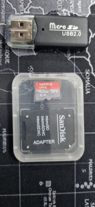 Микро флеш карта, 512 гб