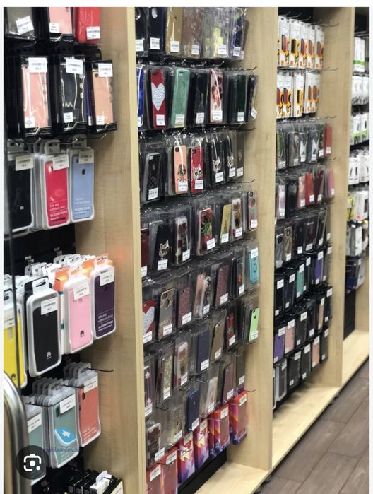 витрины для сотовых аксессуаров