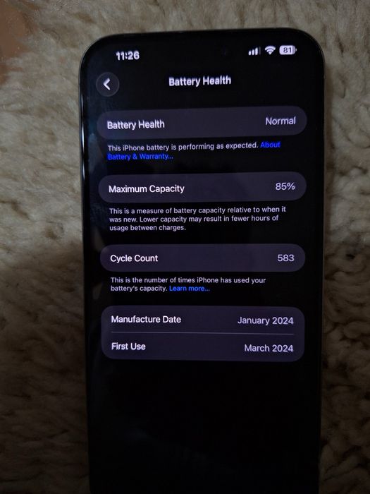 Без Забележки! Iphone 15 pro max