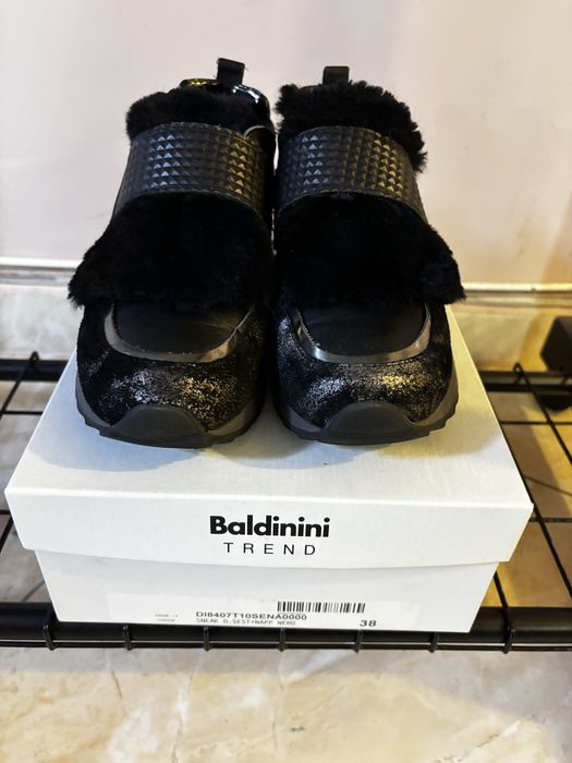 Кожени сникърси Baldinini