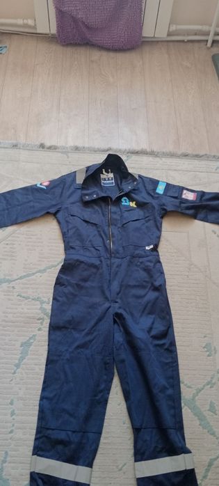 летний огнестойкий антистатический рабочий комбинезон PIS