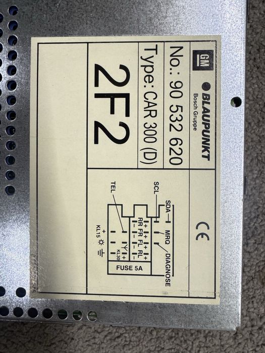 Radio cd-mp3 ALPINE + Radio cassete BLAUPUNKT