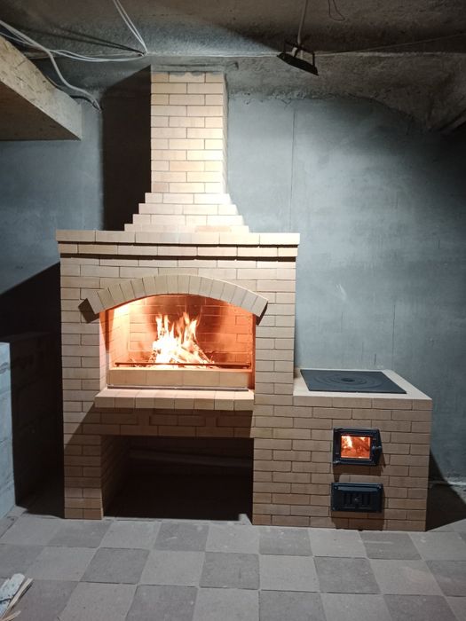 Печник. Строю барбекю.