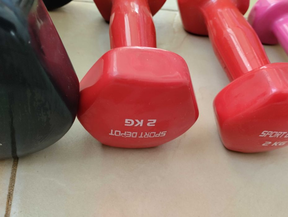 Дъмбели - 3 комплекта