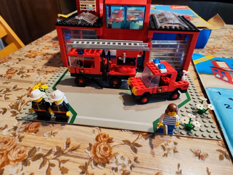 Лего 6385 lego fire house 1985 г