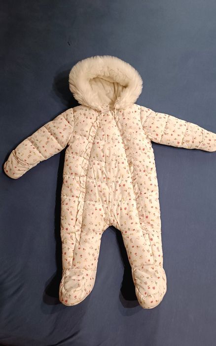 Топъл космонавт за момиче 9-12 м