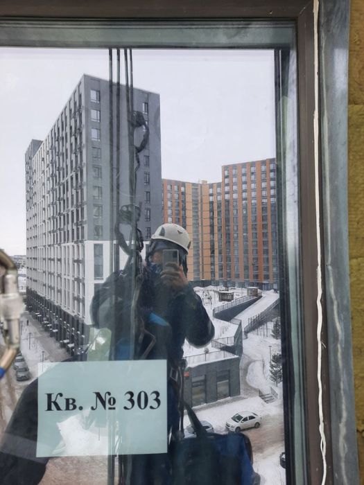 Альпинисты высотные работы