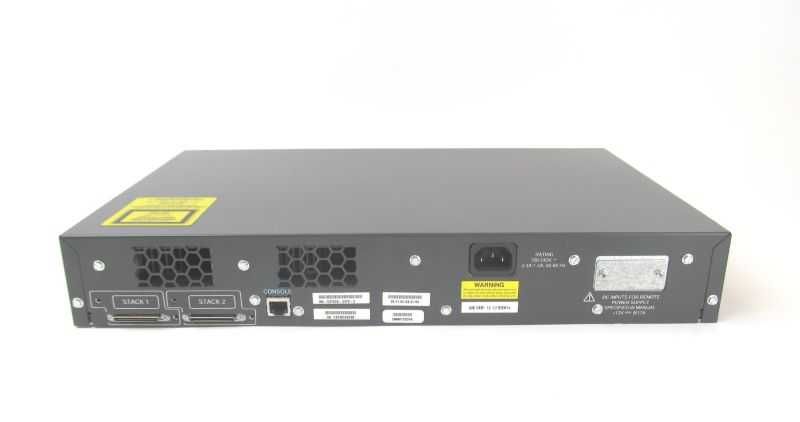 Switch Cisco WS-C3750G-24TS