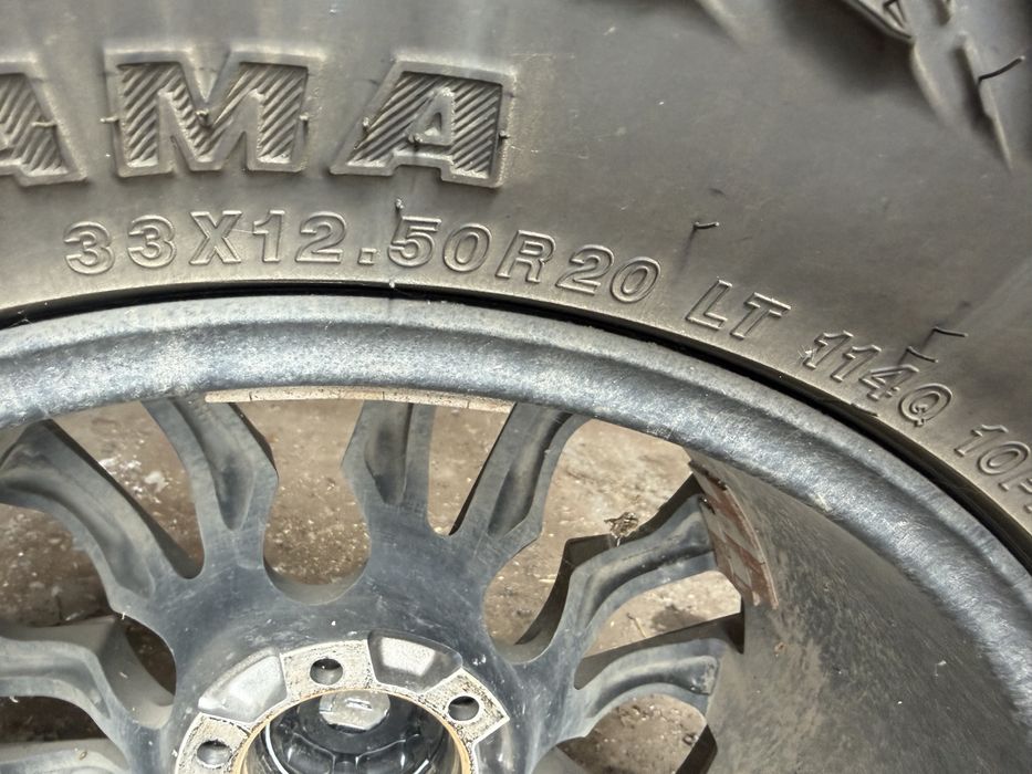 Покрышки с дисками на нисан потрол