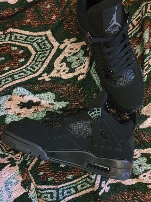 Jordan 4 black cat 44