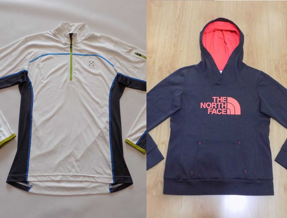 блуза haglofs intense series/the north face горнище суичър худи туризъм дамска оригинал М/S