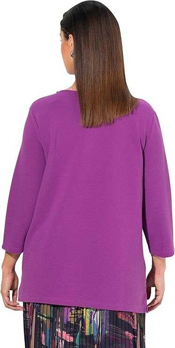 Дамска блуза с 3/4 ръкав Ulla Popken М/L размер лилава