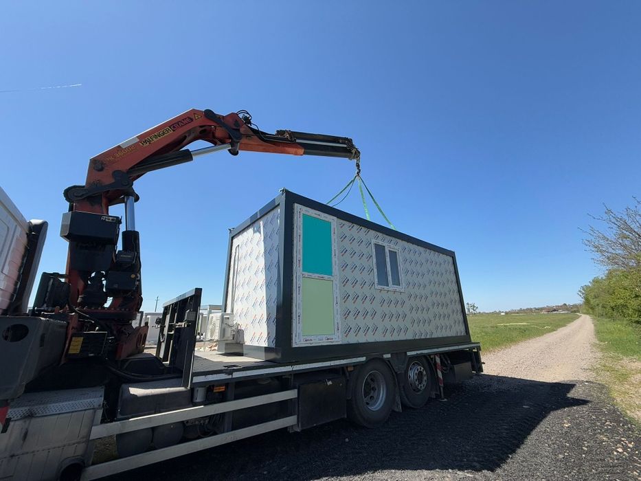 Vand containere modulare birou pret de sezon lucram fără avans