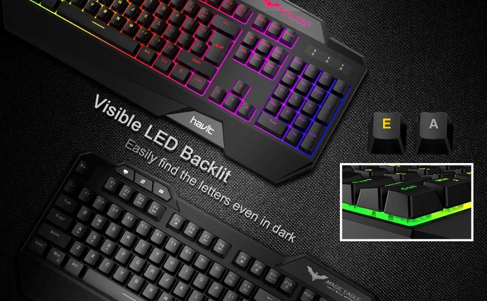 Геймърска клавиатура RedThunder K96 RGB