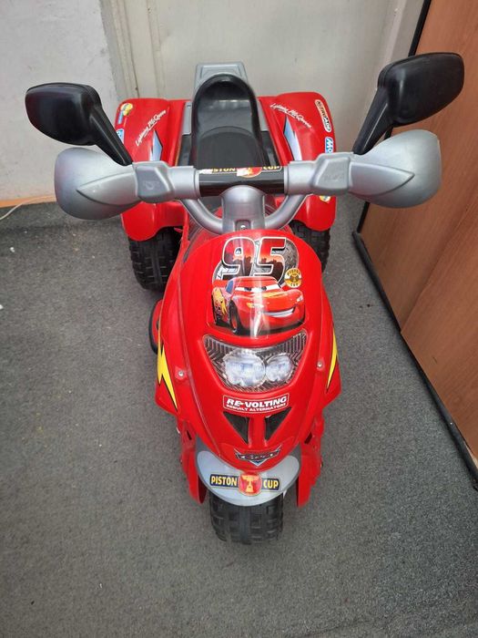 Motocicleta electrica Predator I Disney Cars, varsta +3, noua