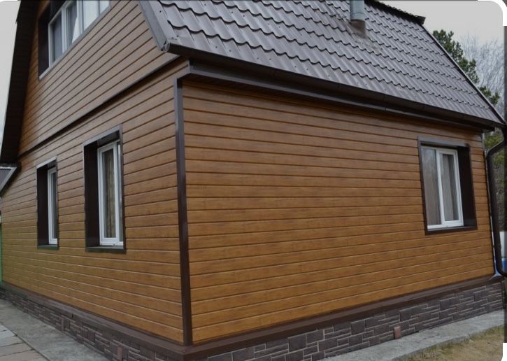 Фасадные работы сайдинг