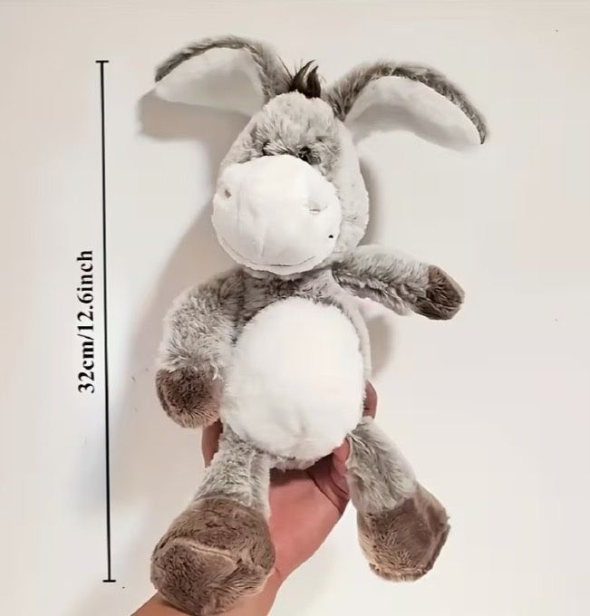 Плюшевая игрушка-осел