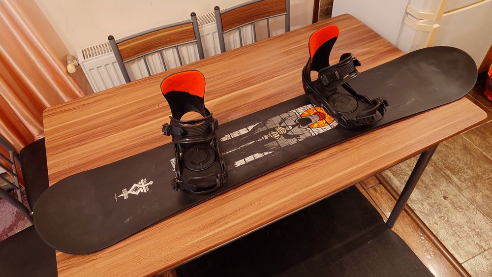 Placa Snowboard Nitro Team Series 158 cu legaturi Salomon M/L