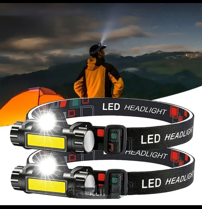 Налобный фонарь.