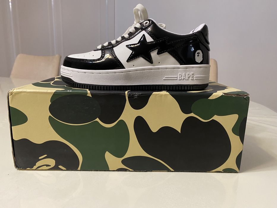 кроссовки BAPESTA черные