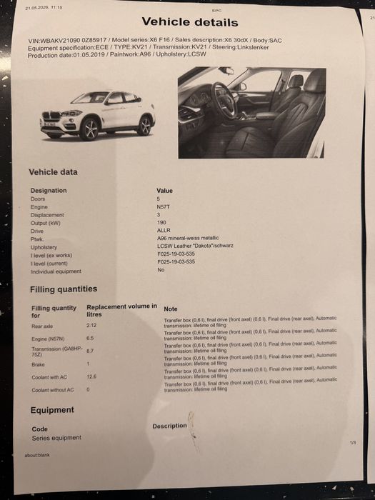 De vanzare BMW X6