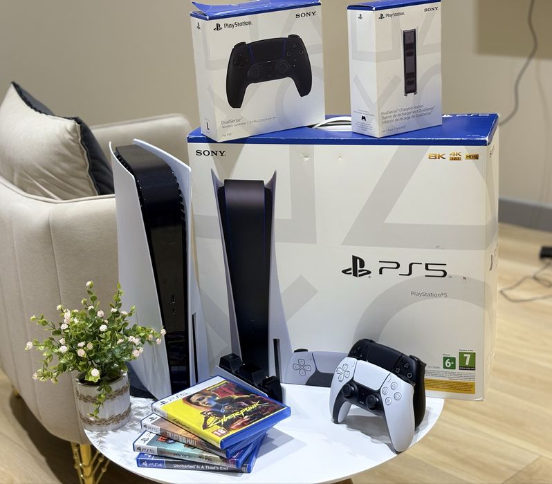 PS5 | Полный комплект! 3 ИГРЫ В ПОДАРОК + PS PLUS