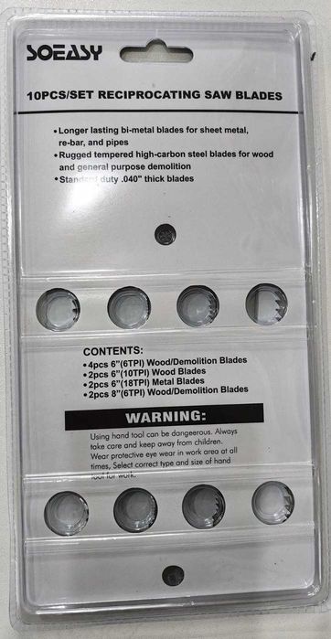 ШОК ЦЕНА!!! Комплект 10 броя Ножове за САБЛЕН/ПРОБОДЕН Трион.