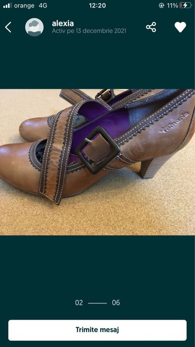 Pantofi tamaris mar. 40