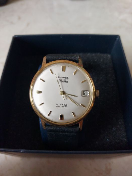 Ceas Germany automatic,Isoma Anker 25 rubine,ultramatic,shockproof