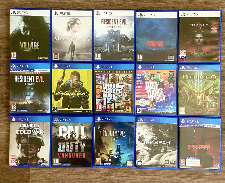 Диски игры топ для Sony PlayStation4 PS5 пс4 пс5