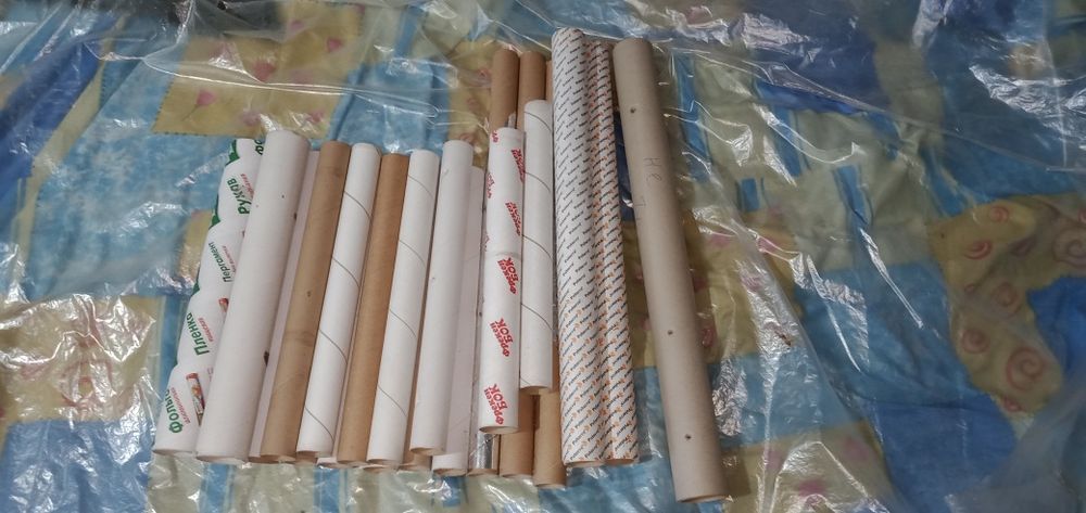 продам  втулки картонные разные  б/у