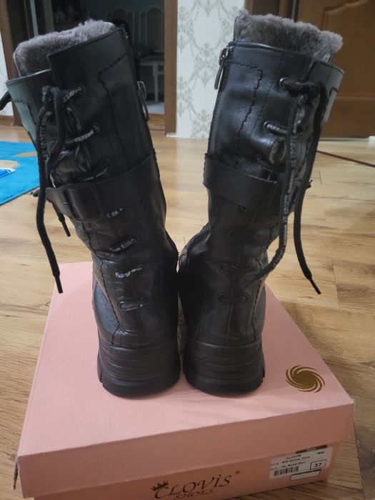 Зимние сапоги натуралка