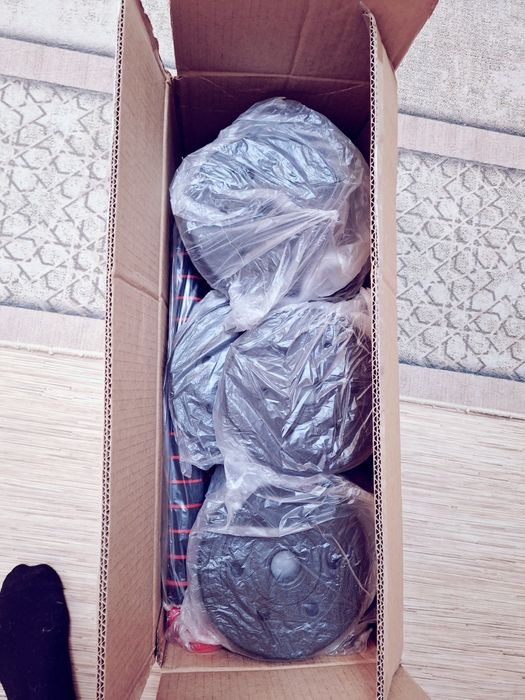 Новый набор гантели-штанга 30 кг